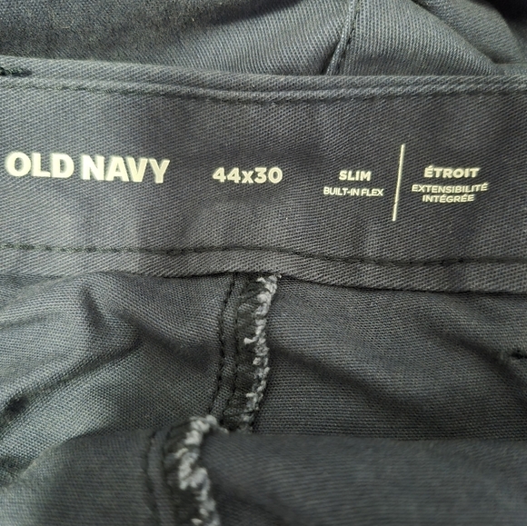 Old Navy Blue Slim Rotation Chino Pants Size 44×30 - Picture 6 of 8
